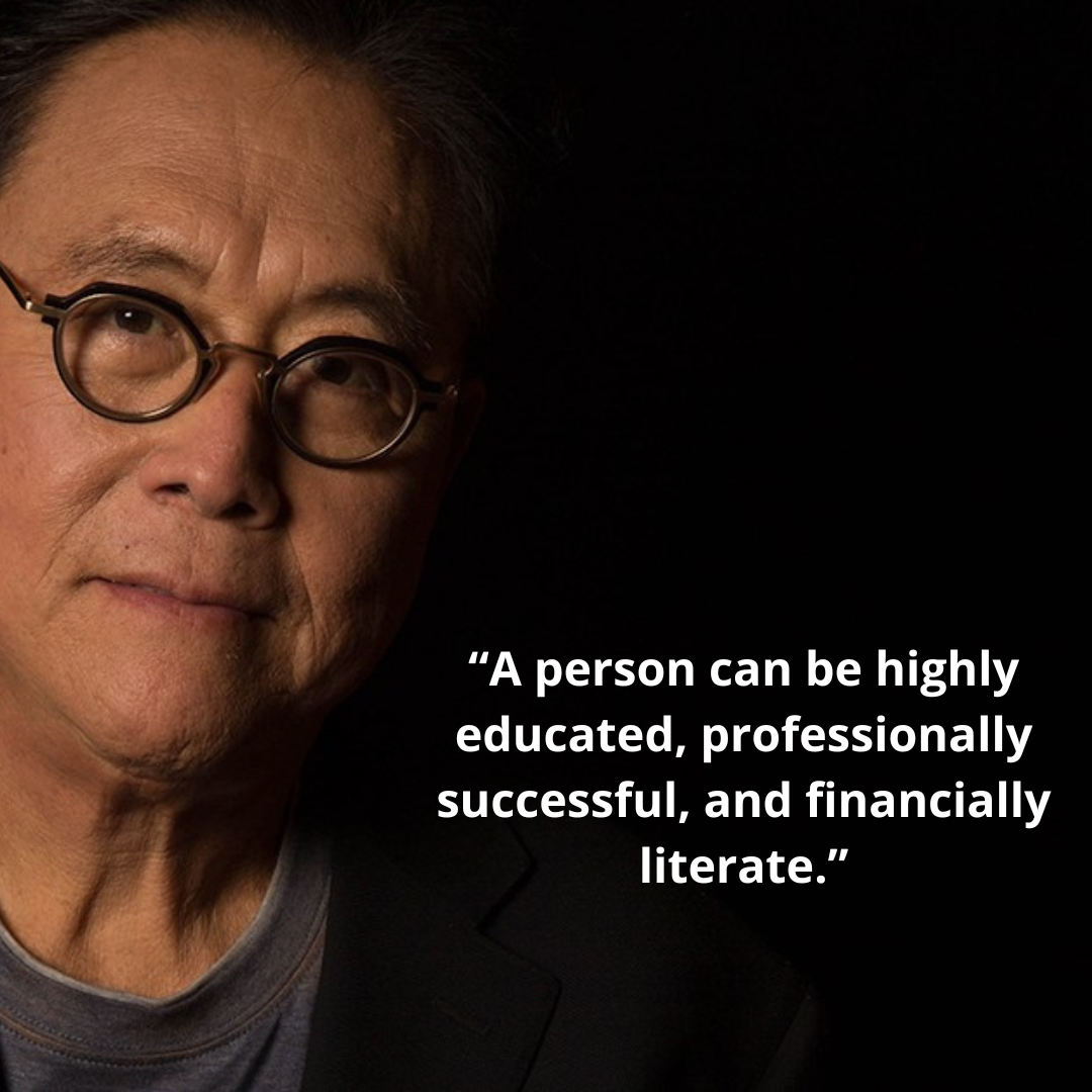 “A person can be highly educated, professionally successful, and financially literate.”