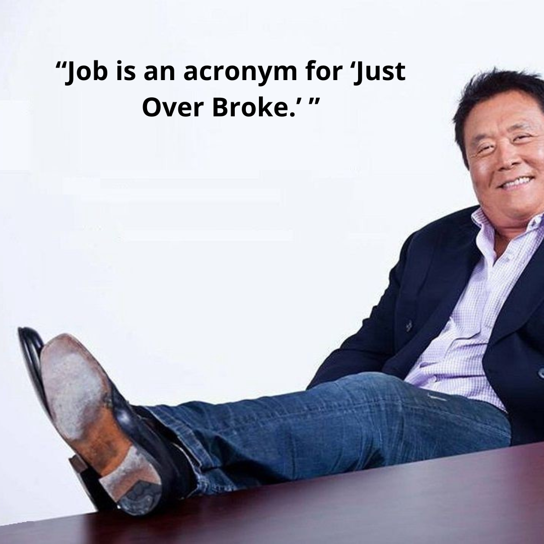 “Job is an acronym for ‘Just Over Broke.’ ”