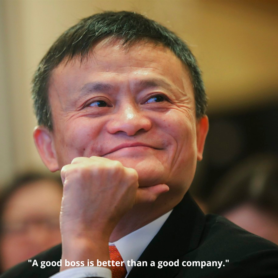 "A good boss is better than a good company."