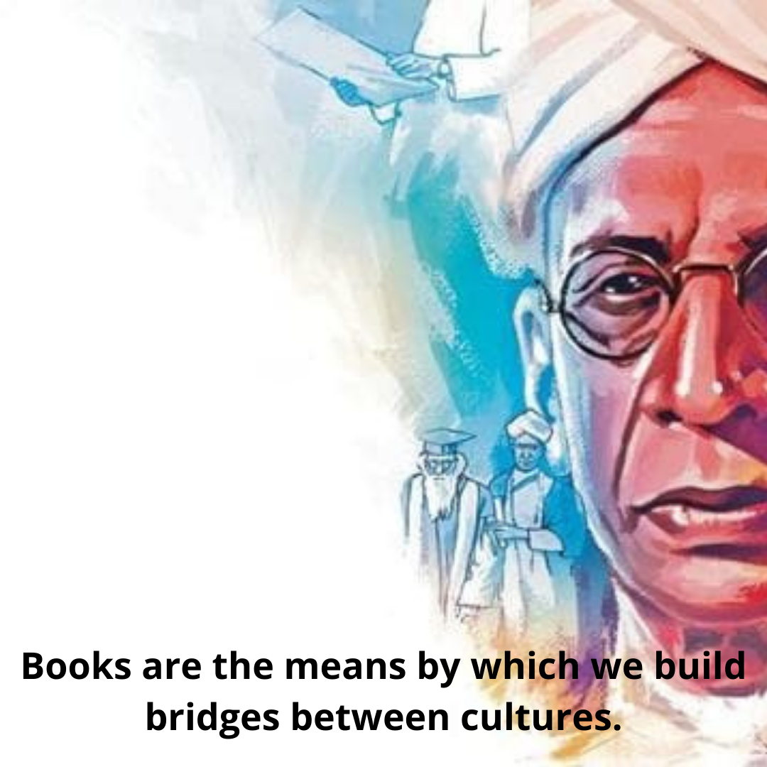 Books are the means by which we build bridges between cultures.