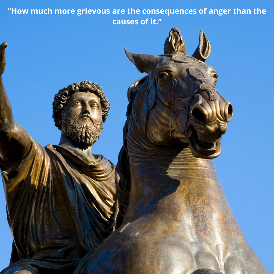 “How much more grievous are the consequences of anger than the causes of it.”