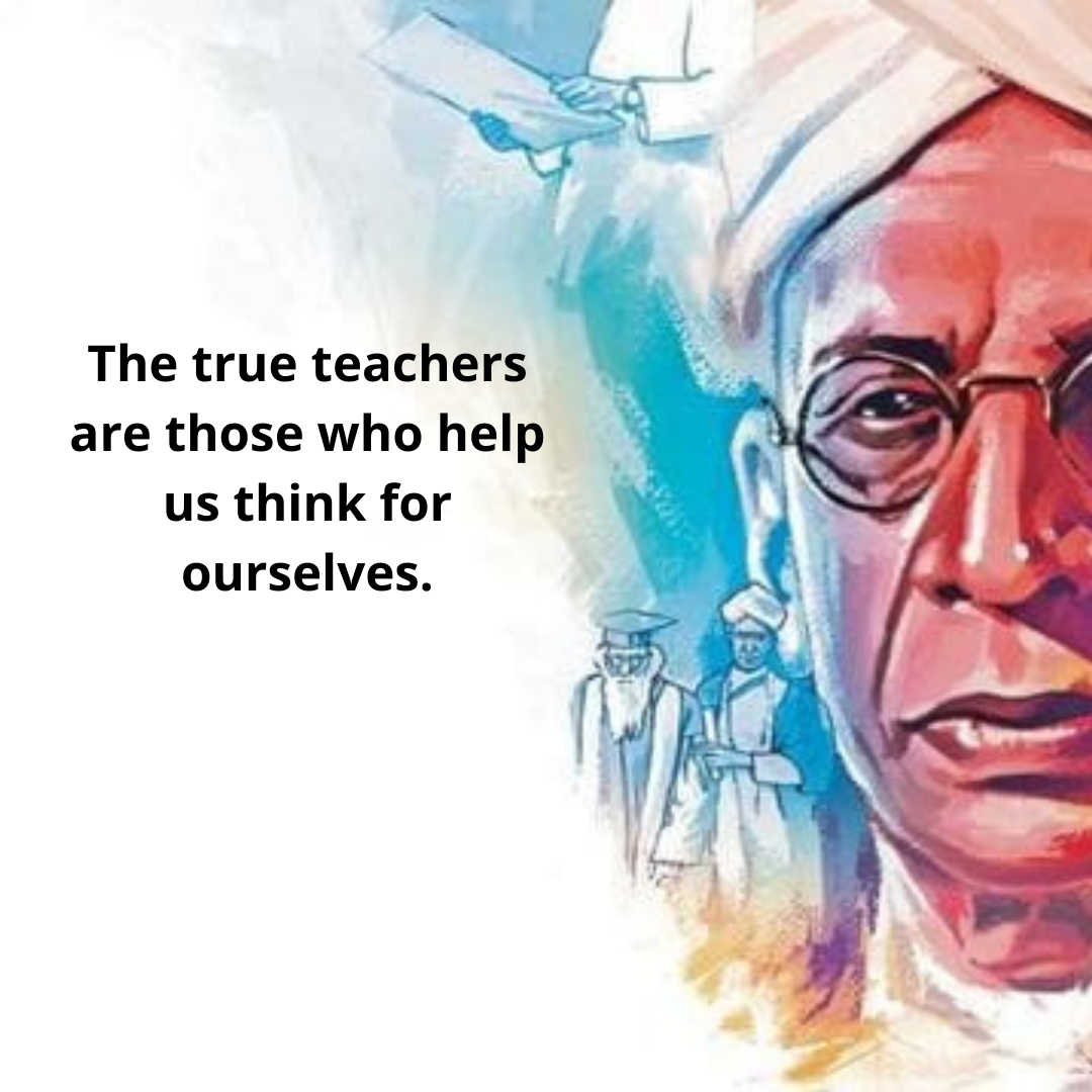 The true teachers are those who help us think for ourselves.