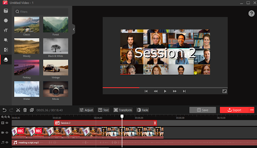 iTop Screen Recorder with built-in video editor