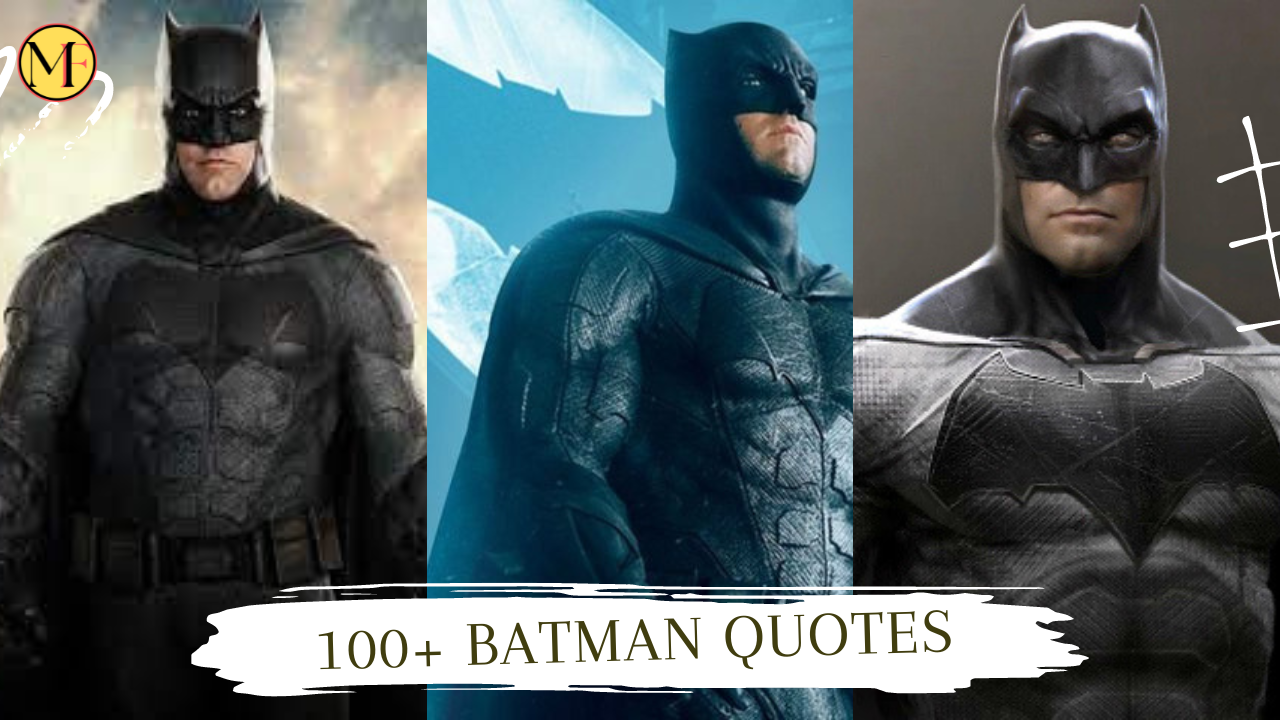 100+ Batman Quotes