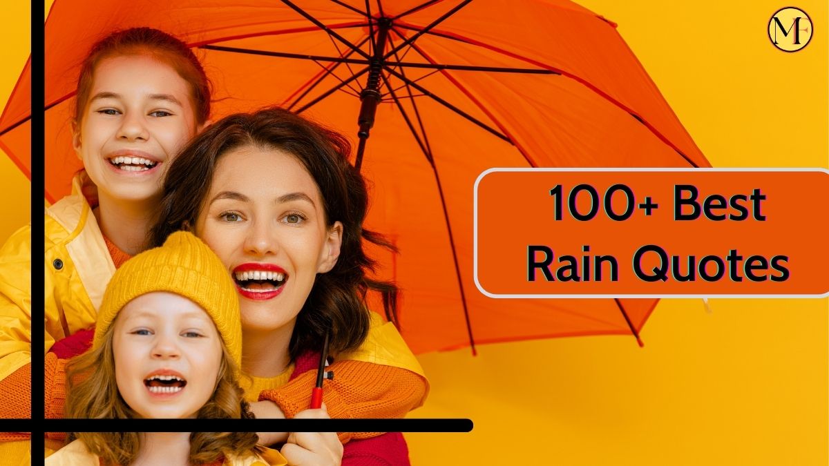 100+ Best Rain Quotes