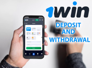 Deposit and withdrawal of funds in the application 1win