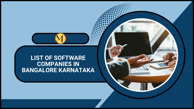 List Of Software Companies In Bangalore Karnataka 768x433 