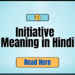 Initiative Meaning in Hindi