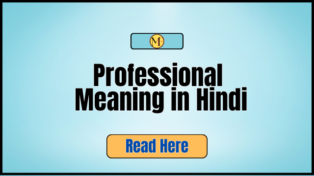 professional-meaning-in-hindi