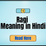 Ragi Meaning in Hindi
