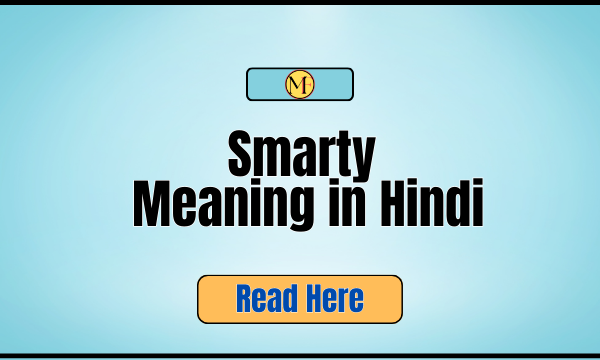 Smarty Meaning in Hindi