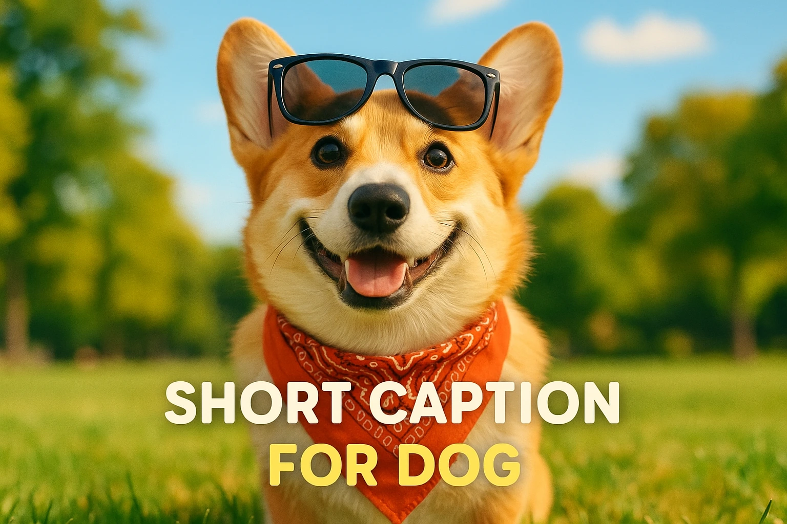 Short Captions for Dog