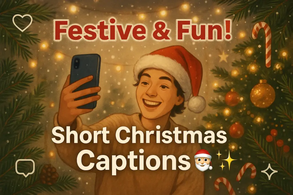 Short Christmas Captions for Instagram