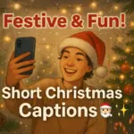 Short Christmas Captions for Instagram