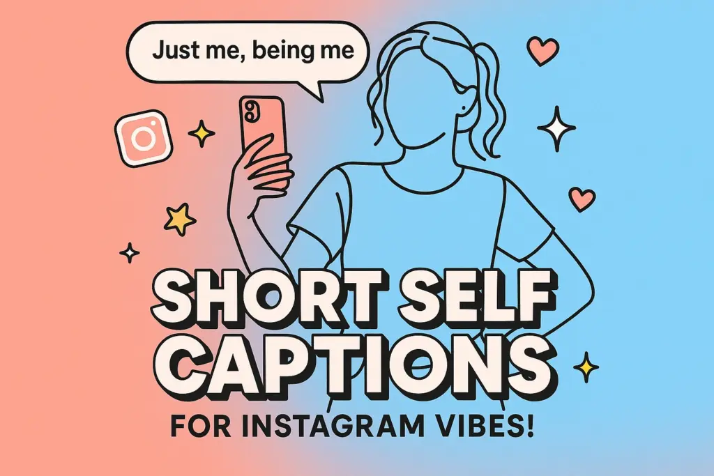 self short captions for Instagram