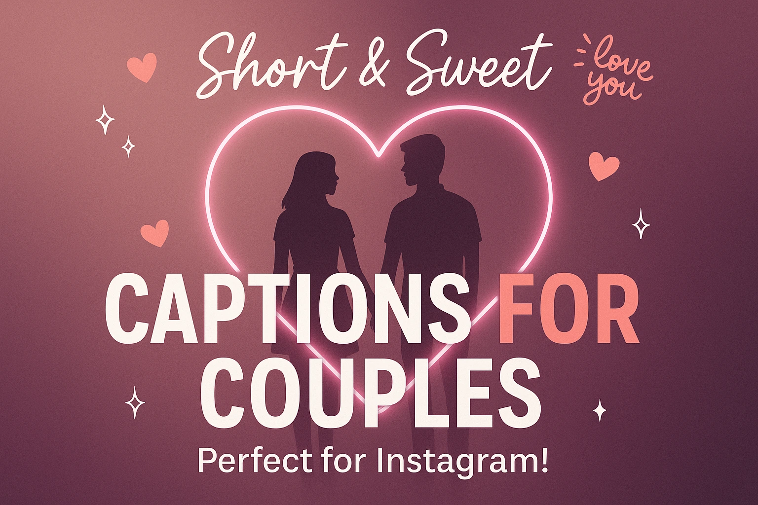 short captions for couples