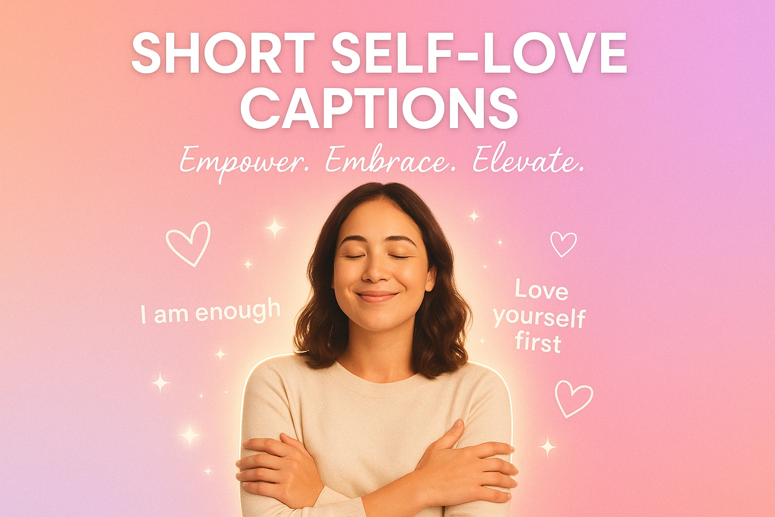 short self love captions for instagram